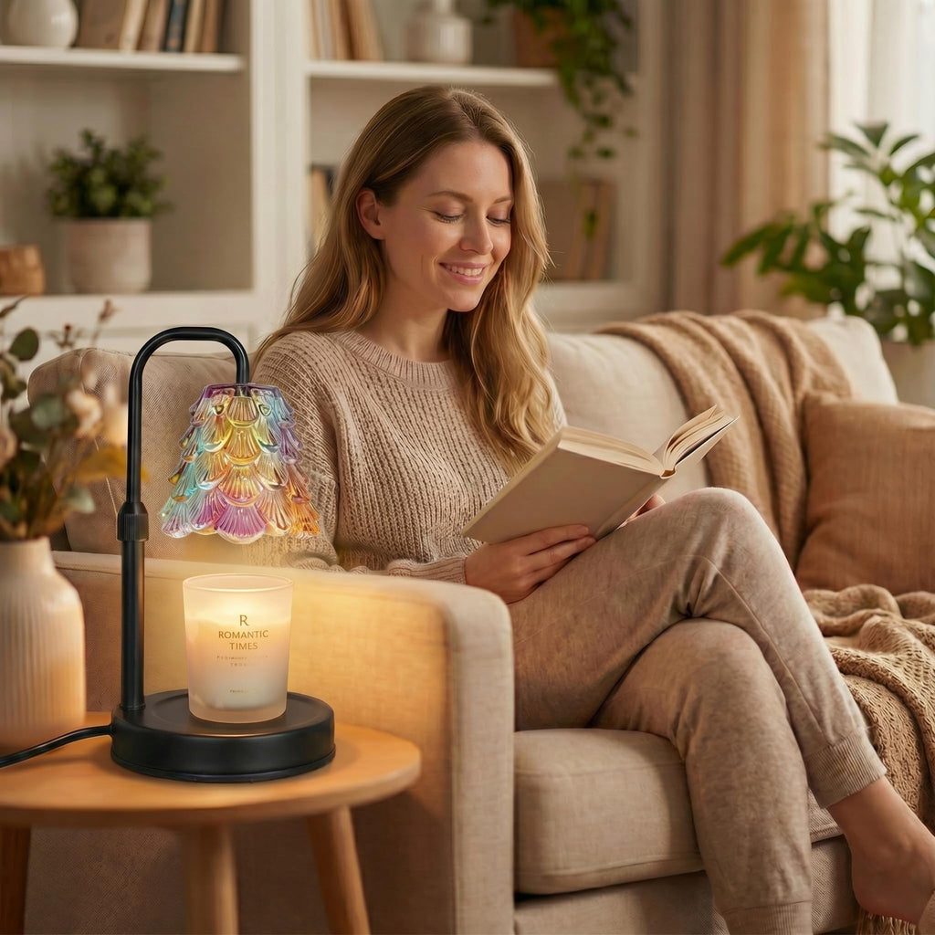 Candle Warmer Lamp with Timer Dimmable Cozy Home Decor Gifts